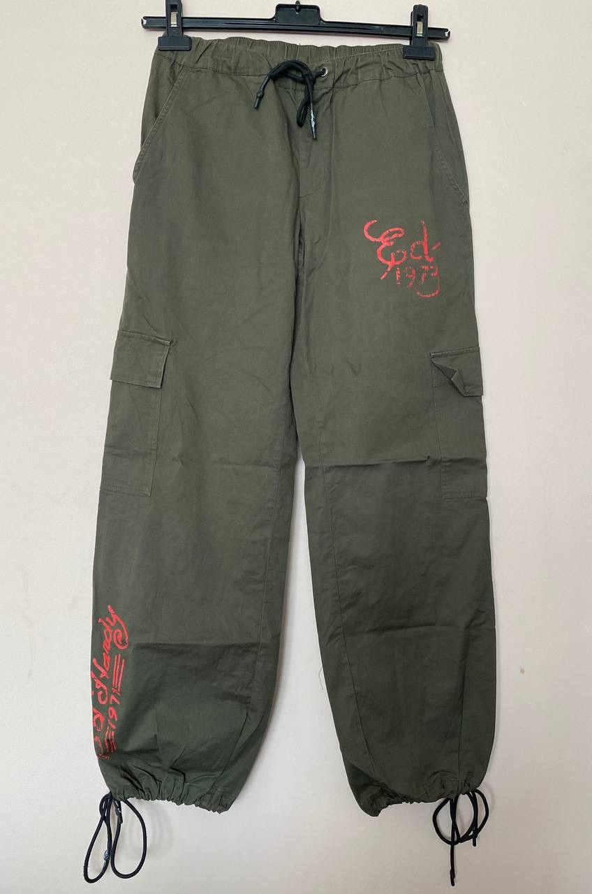 Ed Hardy × Urban Outfitters 🔥 Ed Hardy x Urban Outfitters Cargo Pants Y2K Hype Grunge Size US 28 / EU 44 - 2 Thumbnail