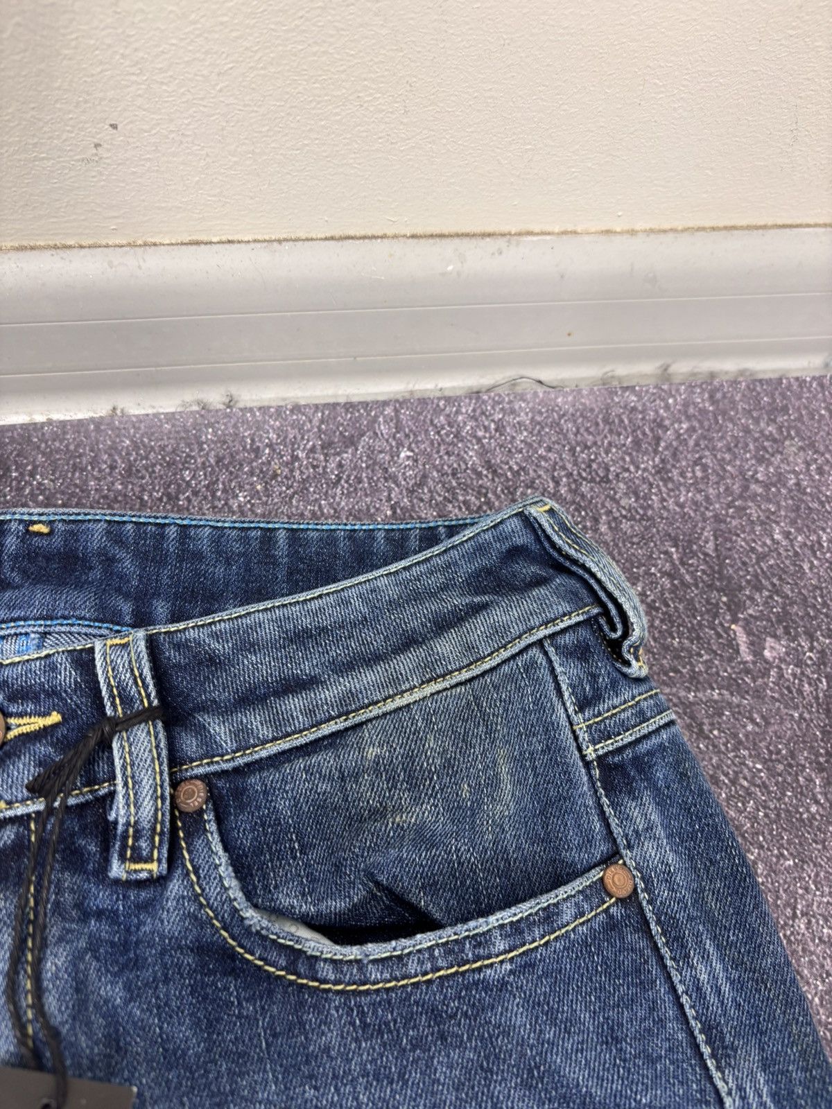 Adidas × Diesel Diesel X Adidas Sample F/W08 NWT Women’s Blue Denim Jeans Size 28" / US 6 / IT 42 - 25 Thumbnail