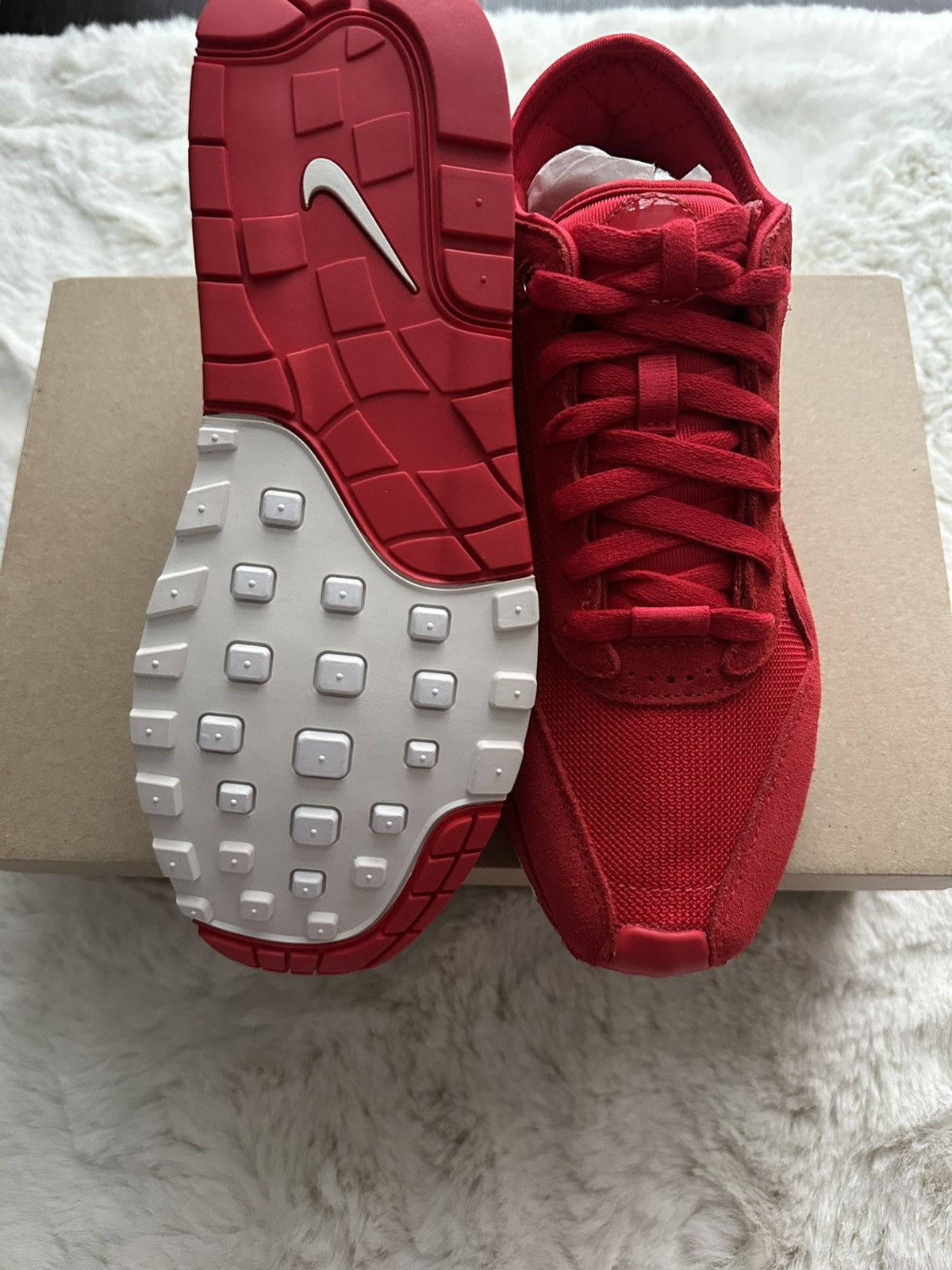 Jacquemus × Nike Nike Air Max 1 '86 x Jacquemus "Mystic Red" Size US 8.5 / IT 38.5 - 3 Thumbnail