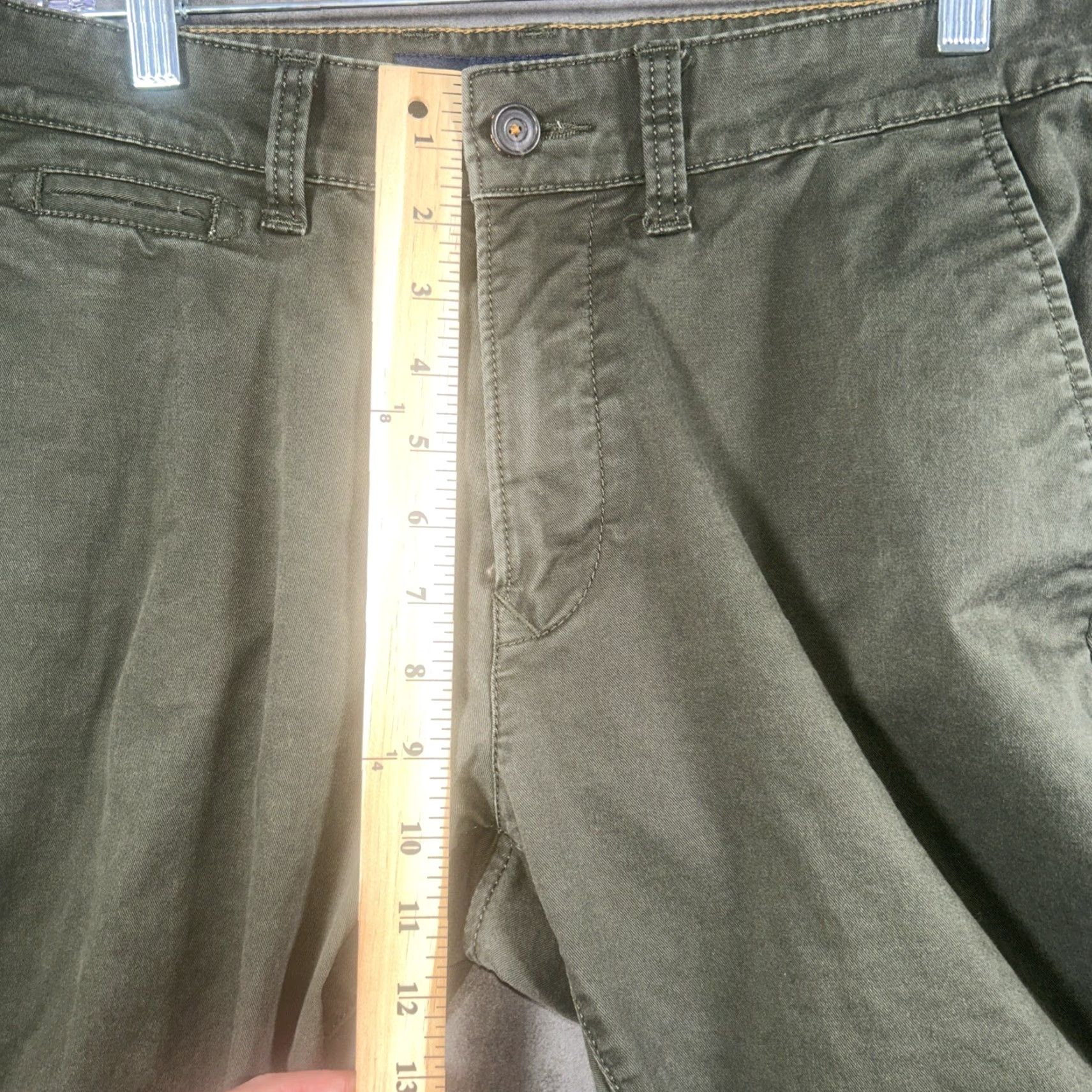 Lucky Brand Lucky Brand 410 Athletic Chino Pants Mens 32x32 Forest Green? Size US 32 / EU 48 - 3 Thumbnail