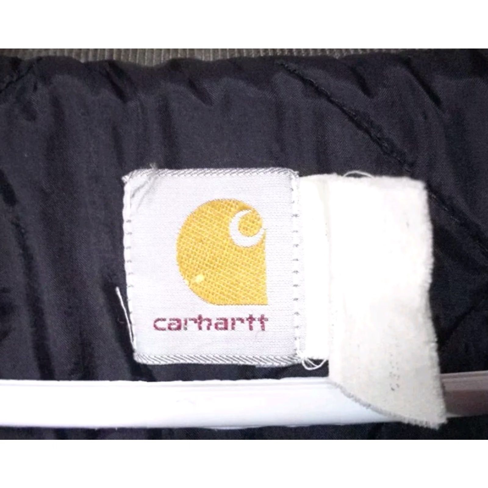 Carhartt VINTAGE Carhartt Jacket Mens 2XL Gray Quilted Lined Detriot (Detroit) USA Workwear Long Coat Style Carhartt C26 90s Size US XXL / EU 58 / 5 - 3 Thumbnail