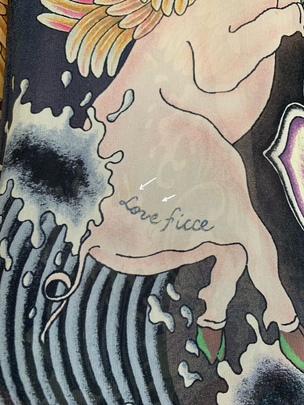 Yoshiyuki Konishi Vintage Rare Ficce Yoshiyuki Konishi Pig Art Size US M / EU 48-50 / 2 - 7 Thumbnail