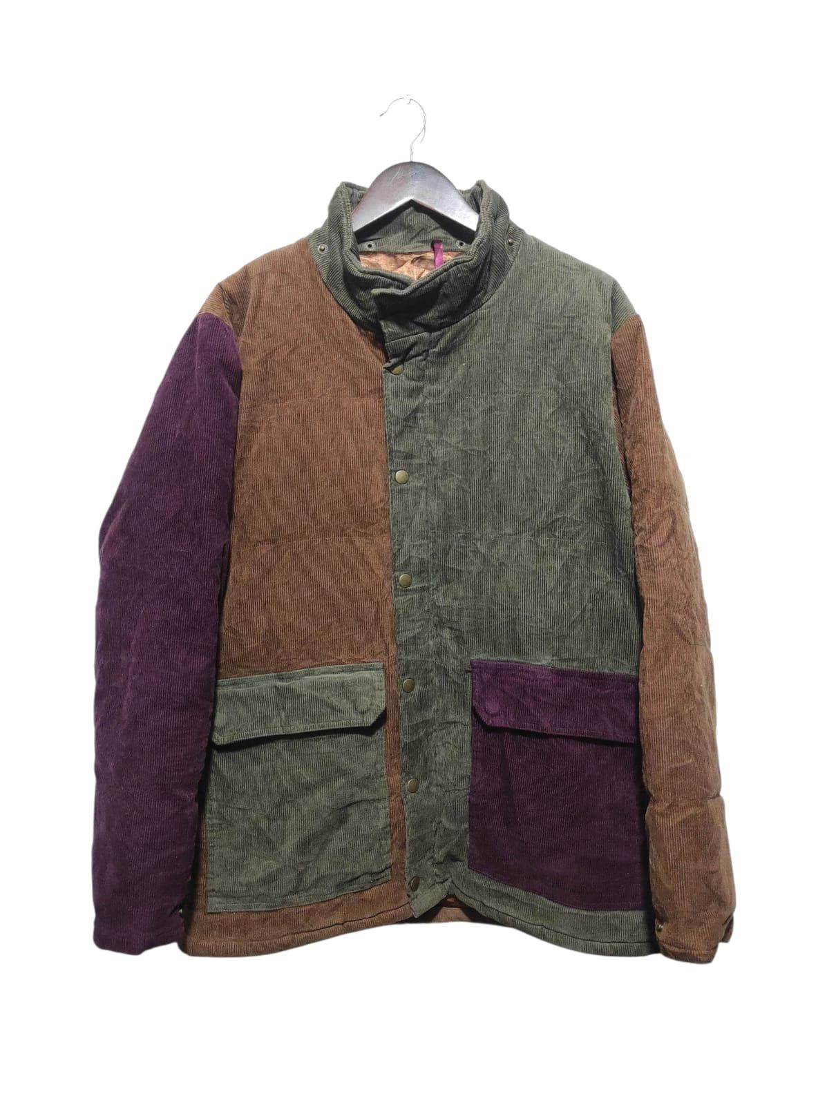 Hysteric Glamour Sm.Sadau Carduroy colorblock parka jacket Size US L / EU 52-54 / 3 - 1 Thumbnail