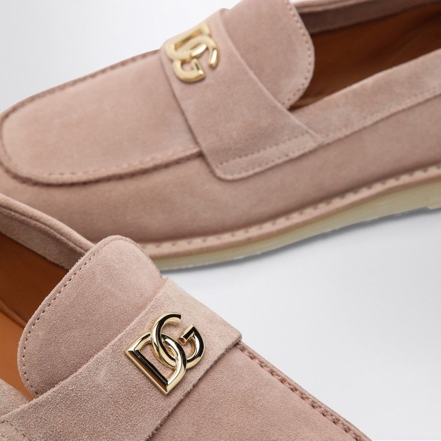Dolce & Gabbana o1d2blof0824 Loafers in Mauve Size US 8 / IT 38 - 5 Thumbnail