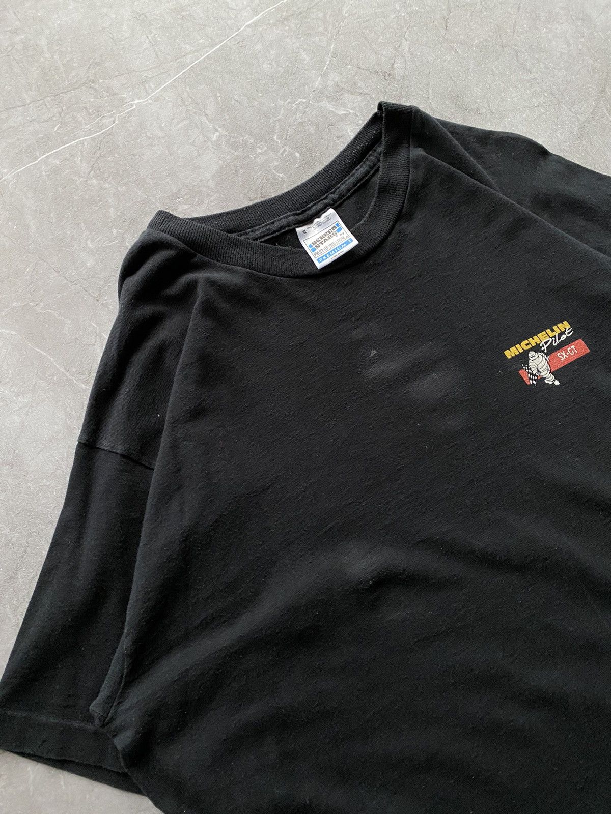 Vintage Vintage 90s Michelin Pilot SX GT Tires Promo Shirt Screen Size US XL / EU 56 / 4 - 9 Thumbnail