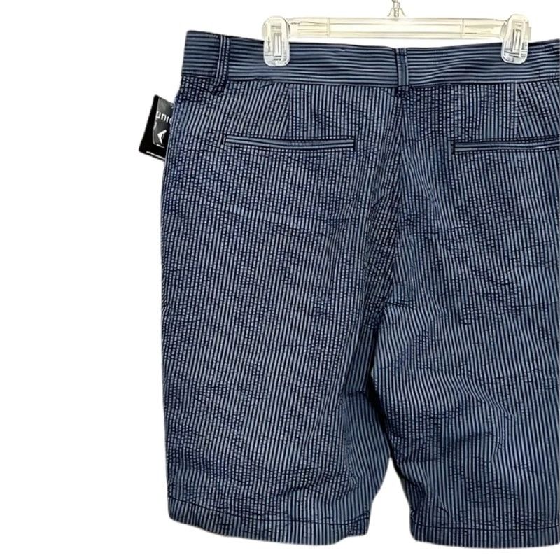 Other Union Striped Chino Short Belt Loop Blue/Black Men's 36 NWT Size US 36 / EU 52 - 5 Thumbnail