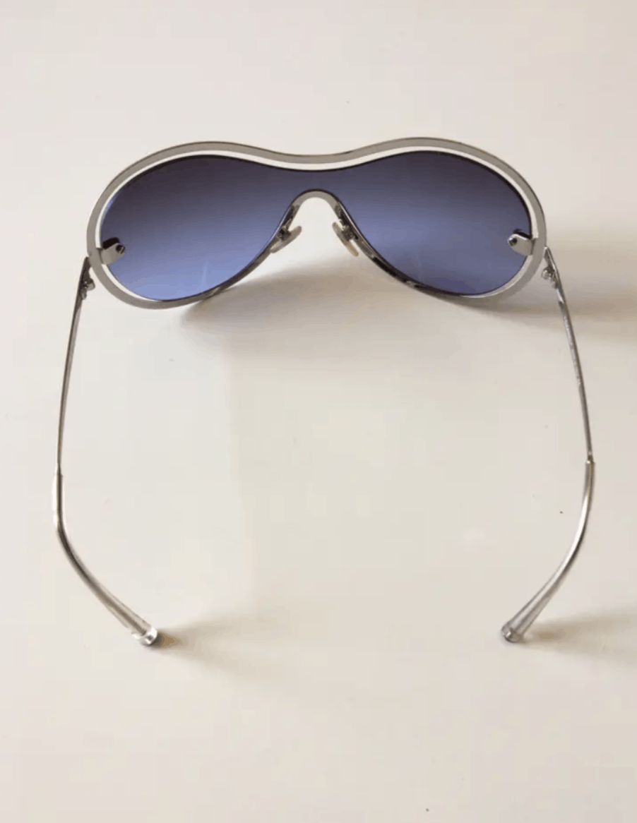 Chanel Chanel Sunglasses 4030 Rhinestone CC 4017 Rimless Vintage Size ONE SIZE - 3 Thumbnail
