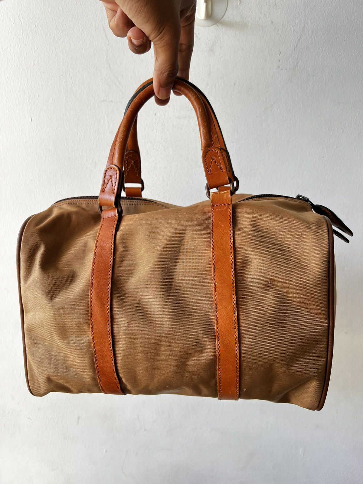 Lancel Lancel Speedy Boston 30 Nylon Leather Handbag Size ONE SIZE - 2 Thumbnail