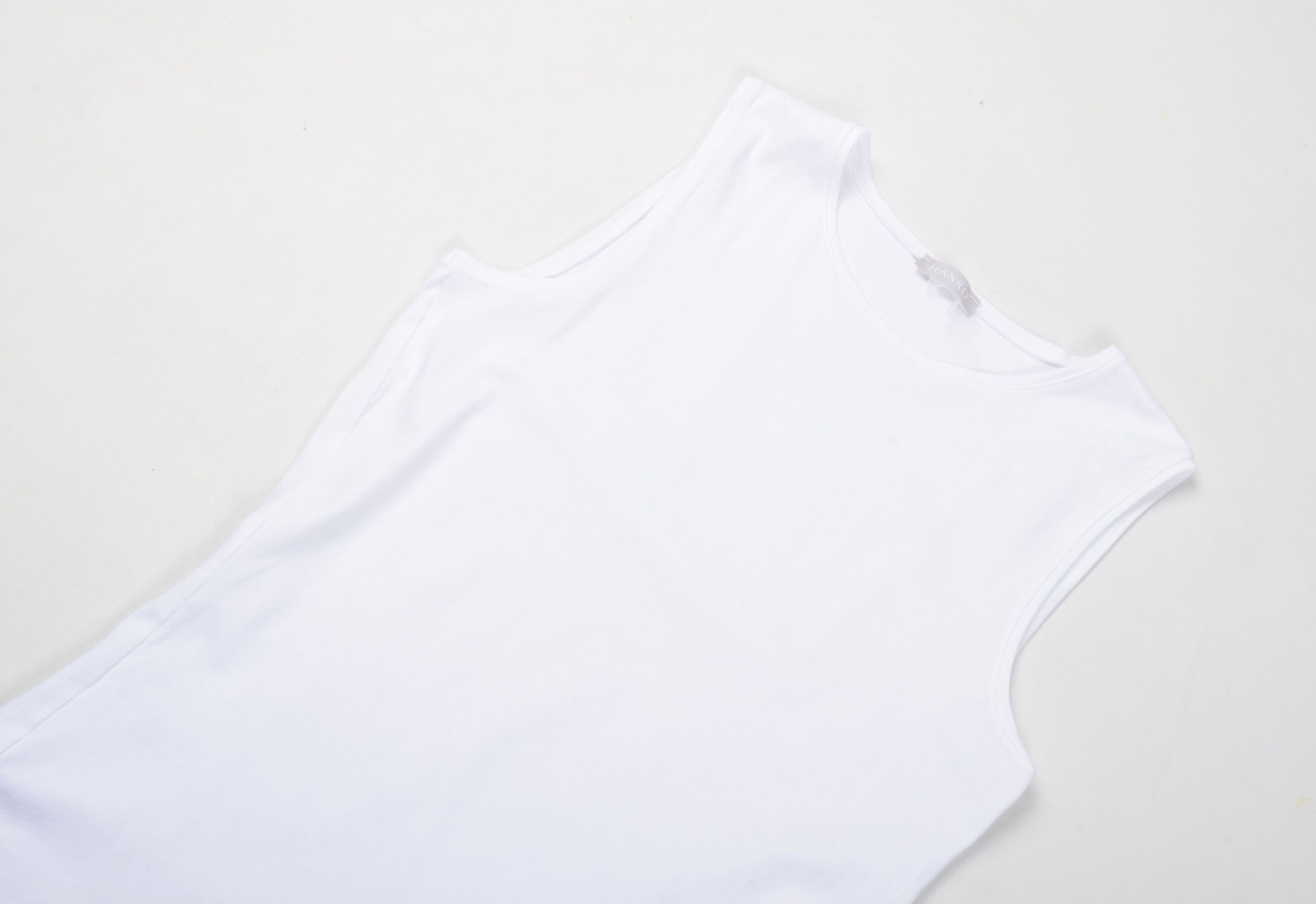 Hanro Hanro of Switzerland White Sleeveless Top Size S / US 4 / IT 40 - 4 Thumbnail