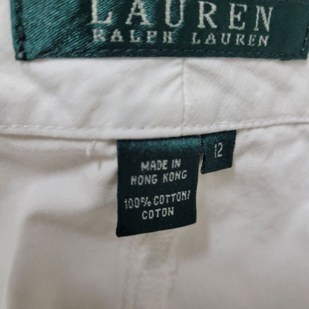 Lauren Ralph Lauren Lauren Ralph Lauren Cargo Capri Pants Size 12 Women's Beige Size 34" / US 12 / IT 48 - 11 Thumbnail