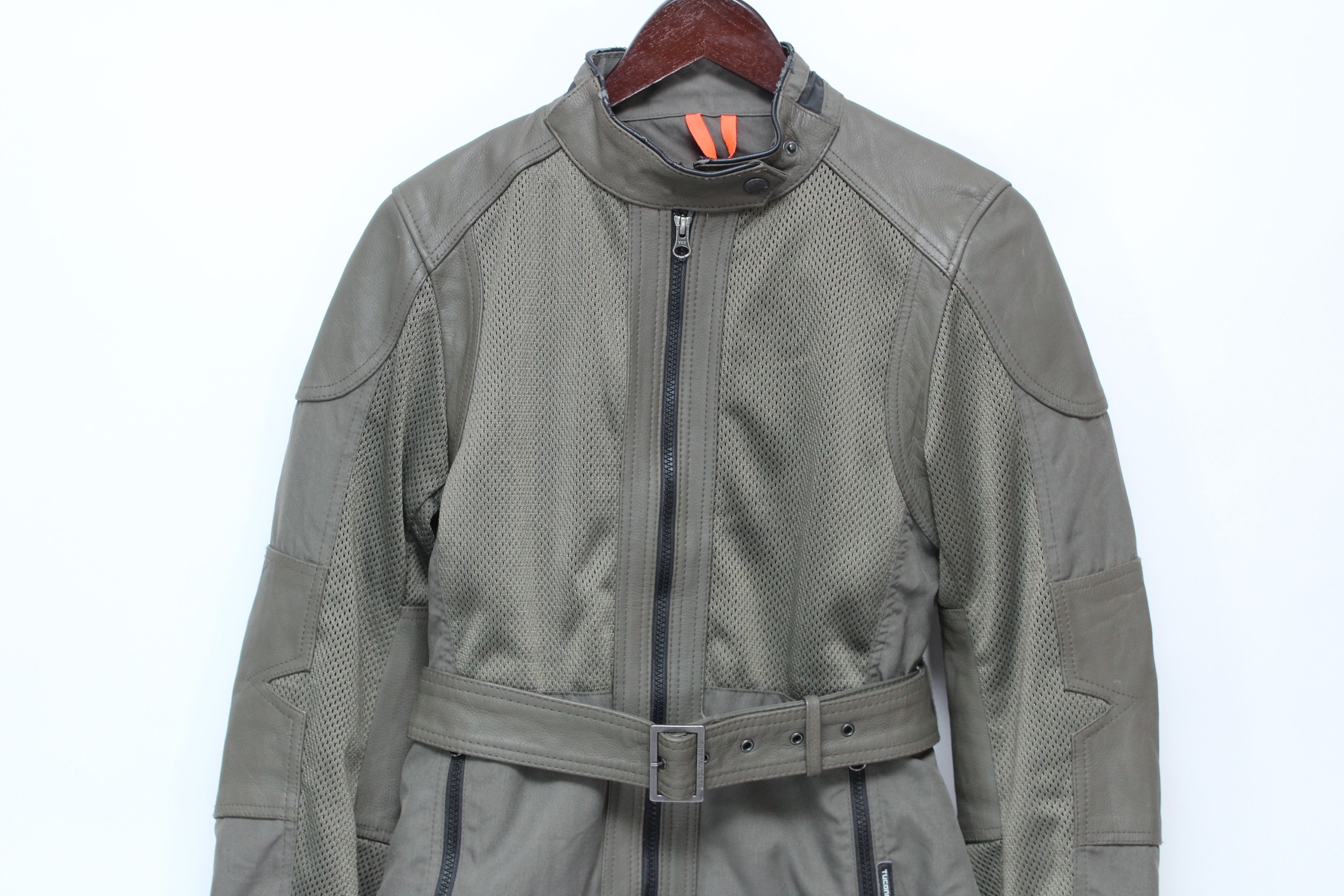 Indian Motorcycle Urbano Tucano Motorcycle Leather Jacket Size 44/L Vintage Size M / US 6-8 / IT 42-44 - 4 Thumbnail