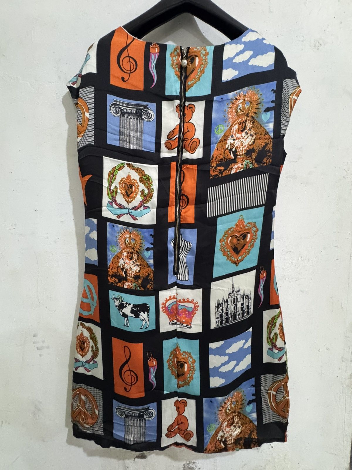 Love Moschino VINTAGE LOVE MOSCHINO MINI DRESS Size L / US 10 / IT 46 - 3 Thumbnail