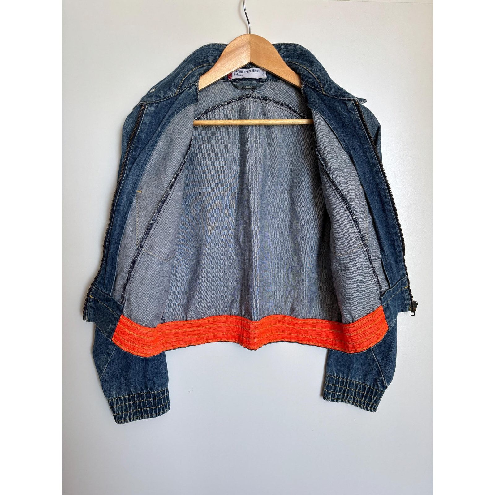 Levi's Levi's Engineered Archive Jacket Red Tab Y2K Cropped Zip S Size US S / EU 44-46 / 1 - 10 Thumbnail