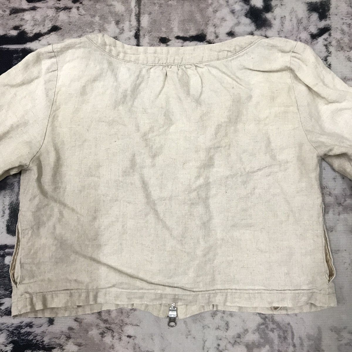 Japanese Brand × Tornado Mart × Vintage Tornado Mart Femme Crop Top Zip up Size S / US 4 / IT 40 - 10 Thumbnail