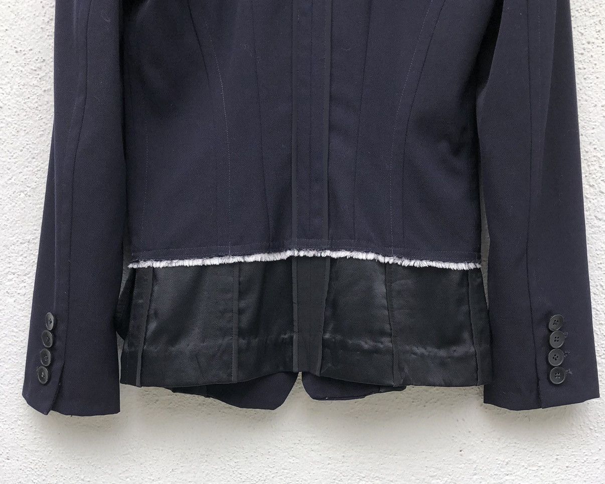 DKNY DKNY Black Layered Blazer Size S / US 4 / IT 40 - 4 Thumbnail