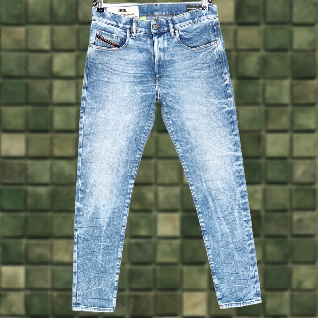 Diesel DIESEL D-STRUKT Slim Jeans Men W32 L30 Stretch Made in ITALY DZ8200 Size US 32 / EU 48 - 1 Thumbnail