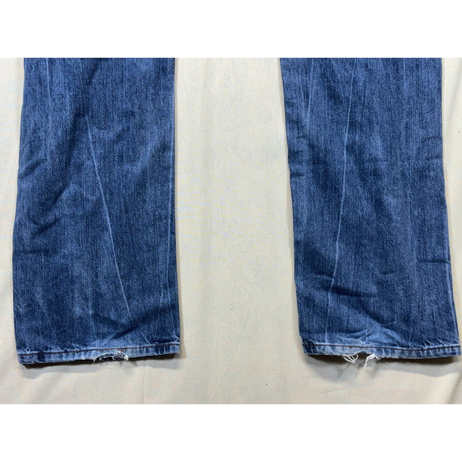 Diesel Diesel Viker Straight Leg Jeans Blue Wash W34 Distressed Size US 34 / EU 50 - 13 Thumbnail