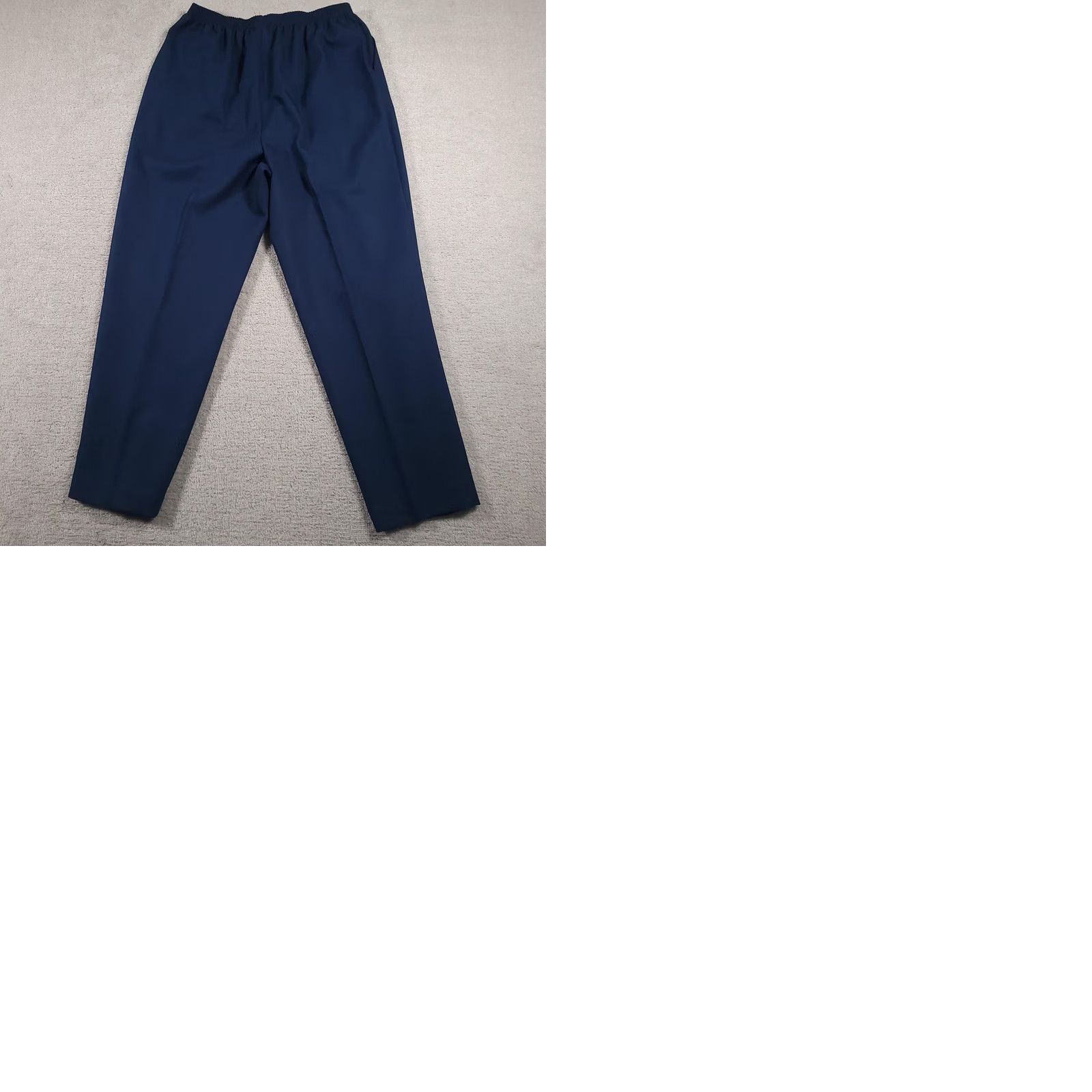 Vintage VINTAGE Alfred Dunner Pants Womens 18 Navy Blue Pull On Elastic Waist Classic USA Made Dress Pants Womens 18 Navy Blue Size 40" / US 18 - 9 Thumbnail