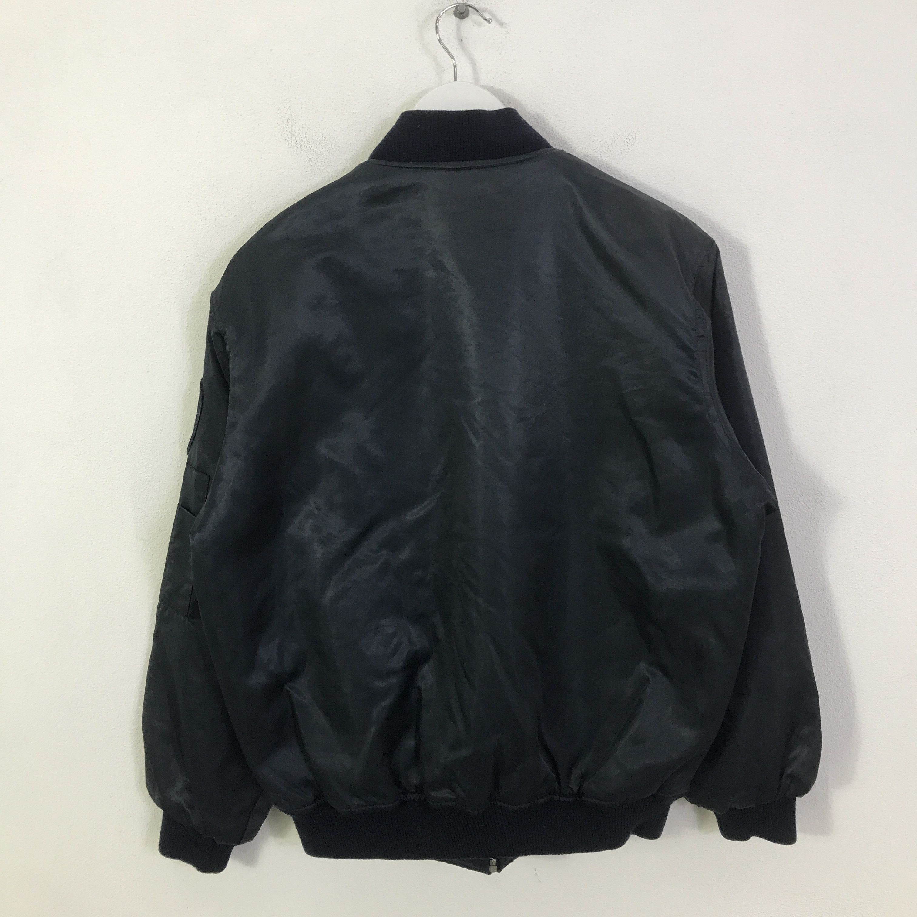 Japanese Brand U.S Police bombers Navy jacket K126B1 Size US L / EU 52-54 / 3 - 3 Thumbnail