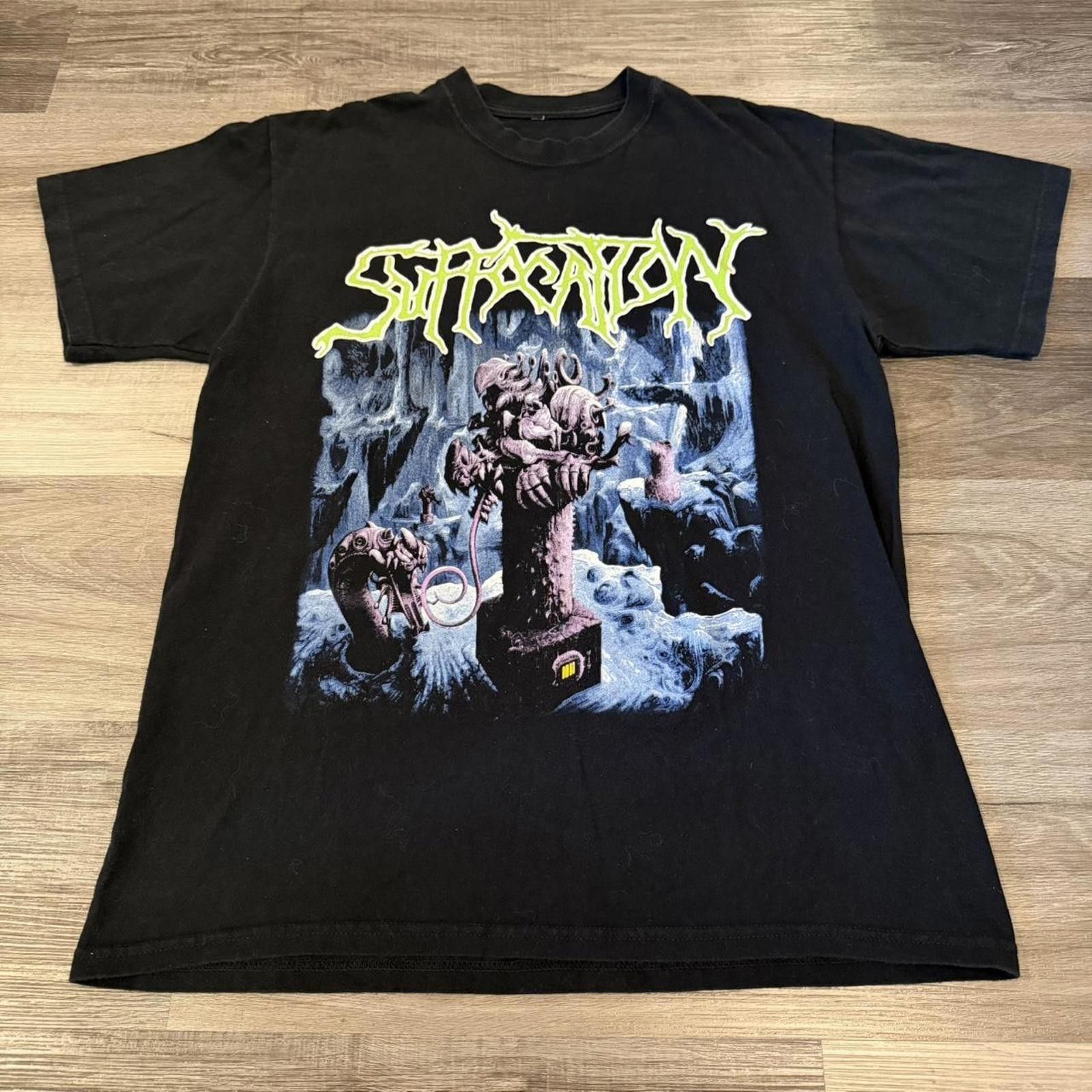 Other Vintage suffocation breeding the spawn t shirt 00s L Size US L / EU 52-54 / 3 - 3 Thumbnail