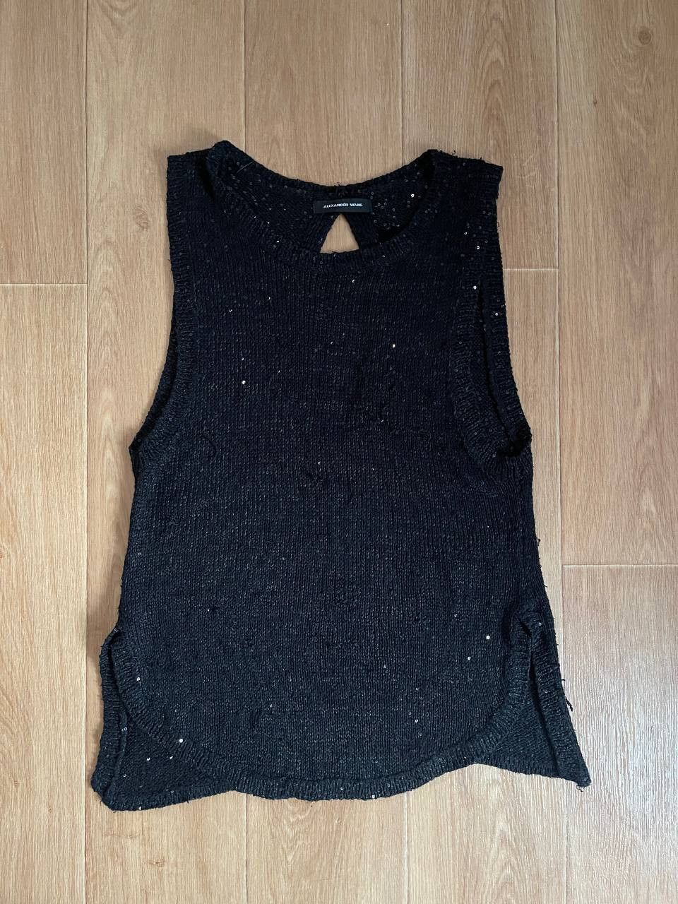 Alexander Wang Alexander Wang Sleeveless Knitted T-shirt Size S / US 4 / IT 40 - 2 Thumbnail
