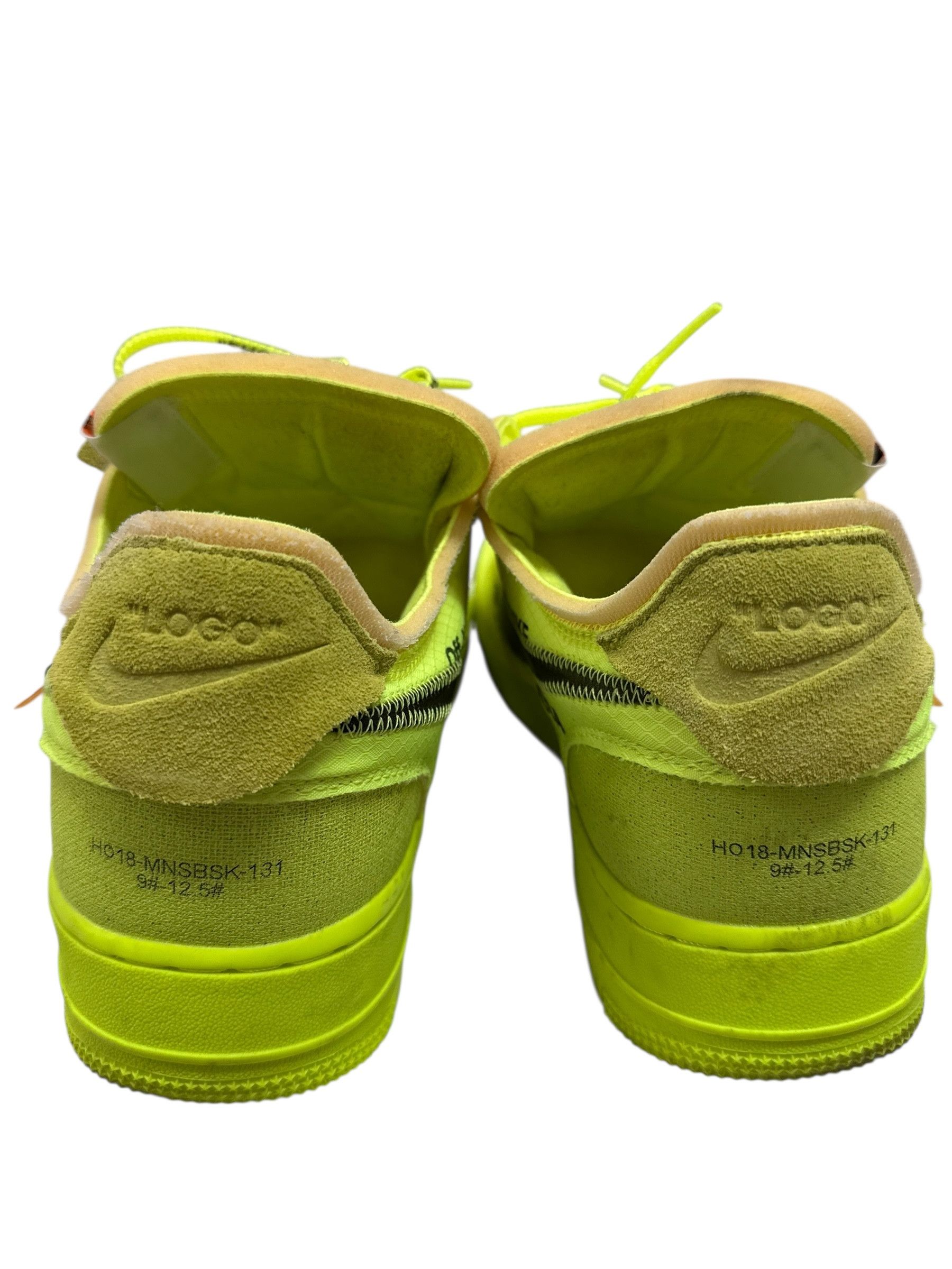 Nike × Off-White Nike Off White Volt Air Force 1 AO4606-700 Size US 9.5 / EU 42-43 - 4 Thumbnail