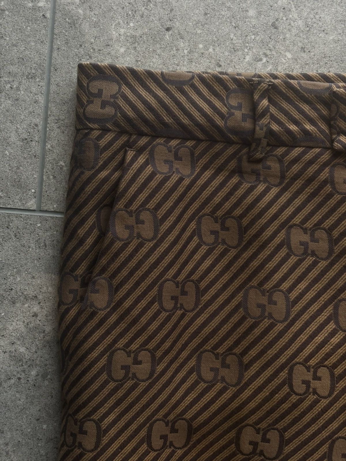 Gucci GUCCI MONOGRAM MENS TROUSERS SIZE 32 Size US 32 / EU 48 - 3 Thumbnail