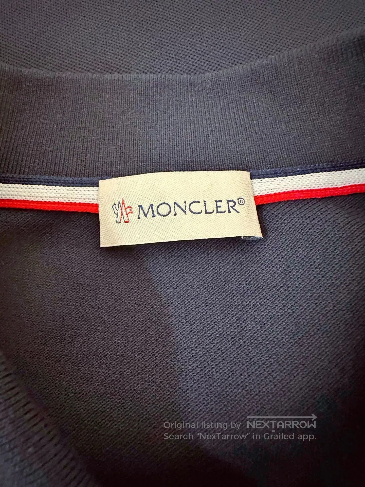 Moncler Moncler Dark Blue Short-Sleeve T-Shirt. Size US S / EU 44-46 / 1 - 5 Thumbnail