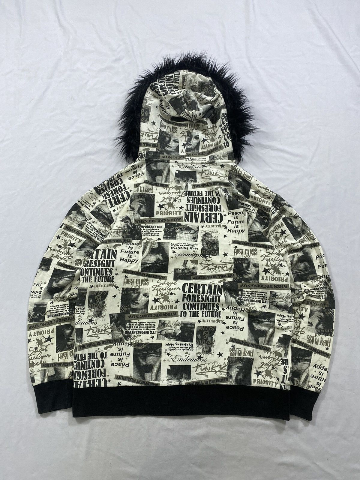 20471120 Japanese beaumon carr zip fur hoodie lgb ifsix style Size US L / EU 52-54 / 3 - 2 Thumbnail
