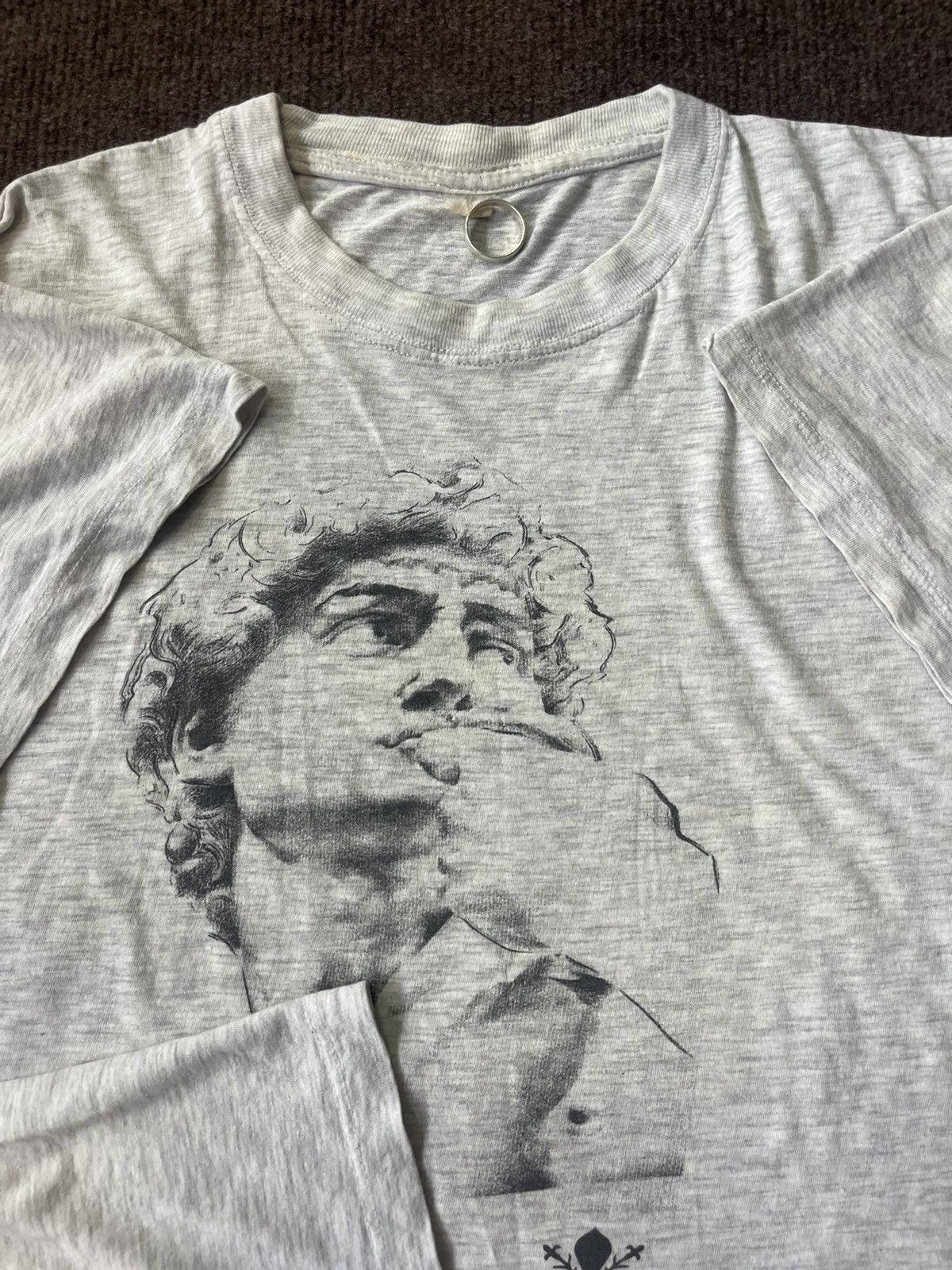 Arts & Science Vintage DAVID big face Art 90’s Tshirt Size US XL / EU 56 / 4 - 7 Thumbnail