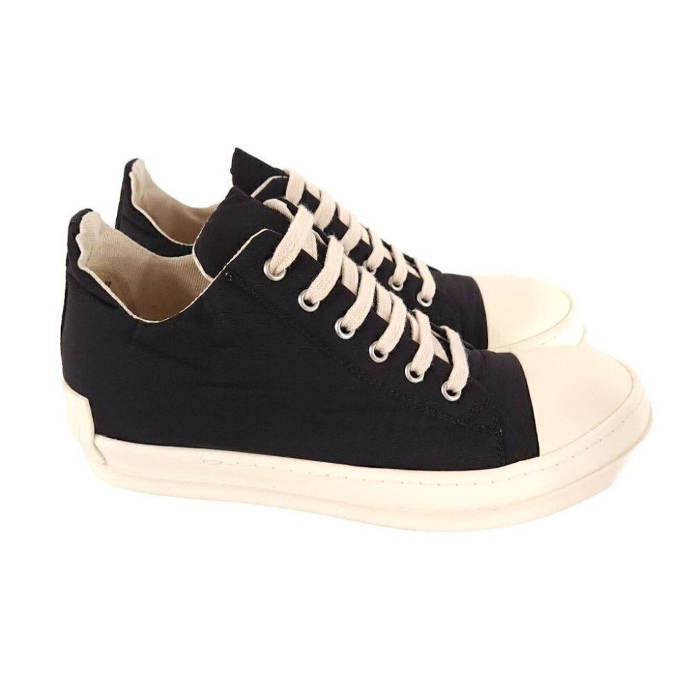 Rick Owens Drkshdw Rick Owens DRKSHDW License Plate Strobe Low Sneaks 40.5 10.5 Size US 10.5 / IT 40.5 - 3 Thumbnail