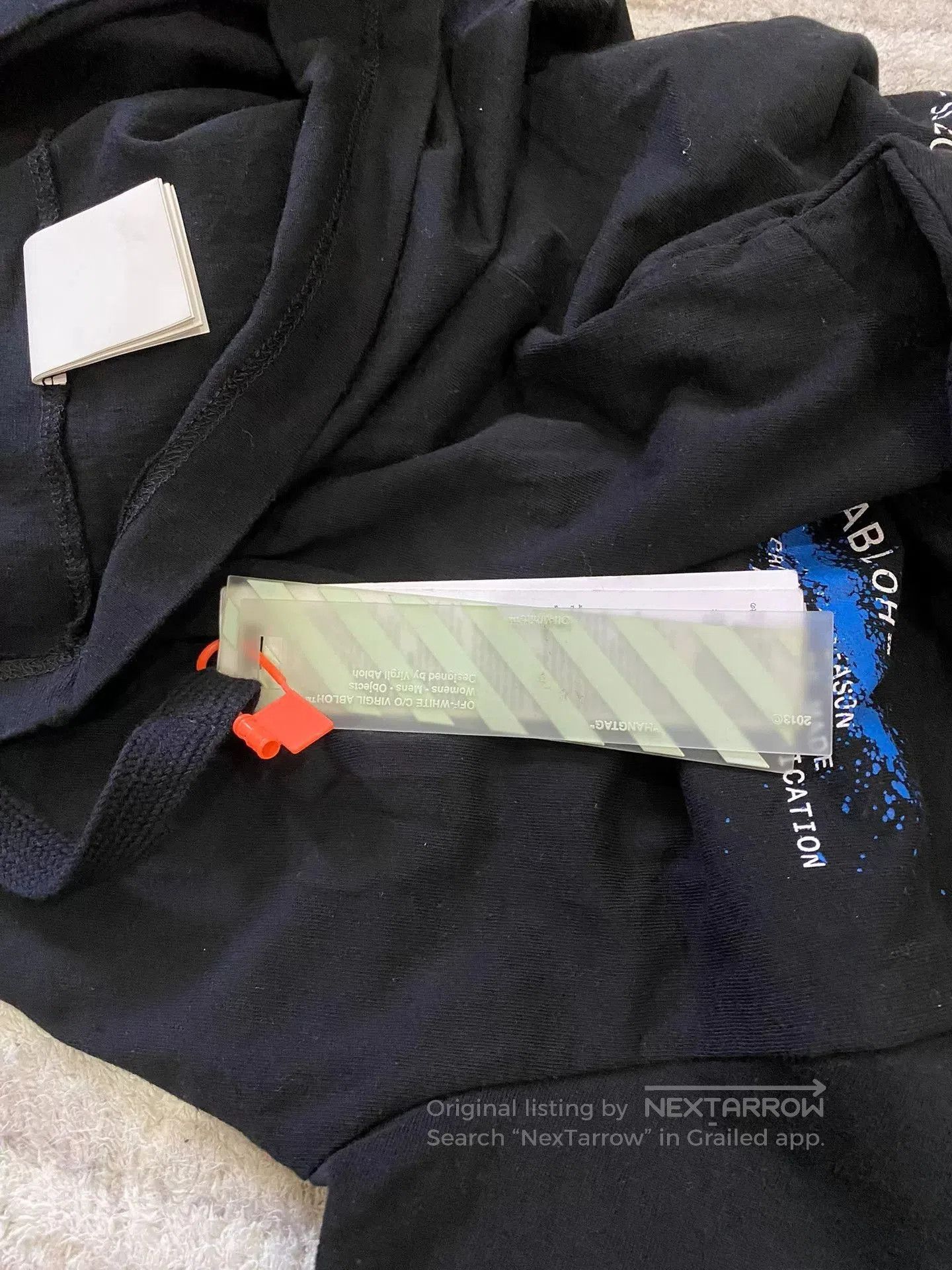 Off-White off white logo short sleeve t-shirt. Size US M / EU 48-50 / 2 - 6 Thumbnail