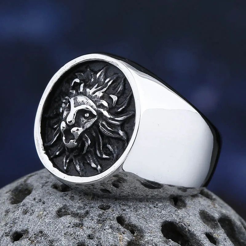 Japanese Brand × Jewelry × Vintage lion head Ring Size ONE SIZE - 4 Thumbnail