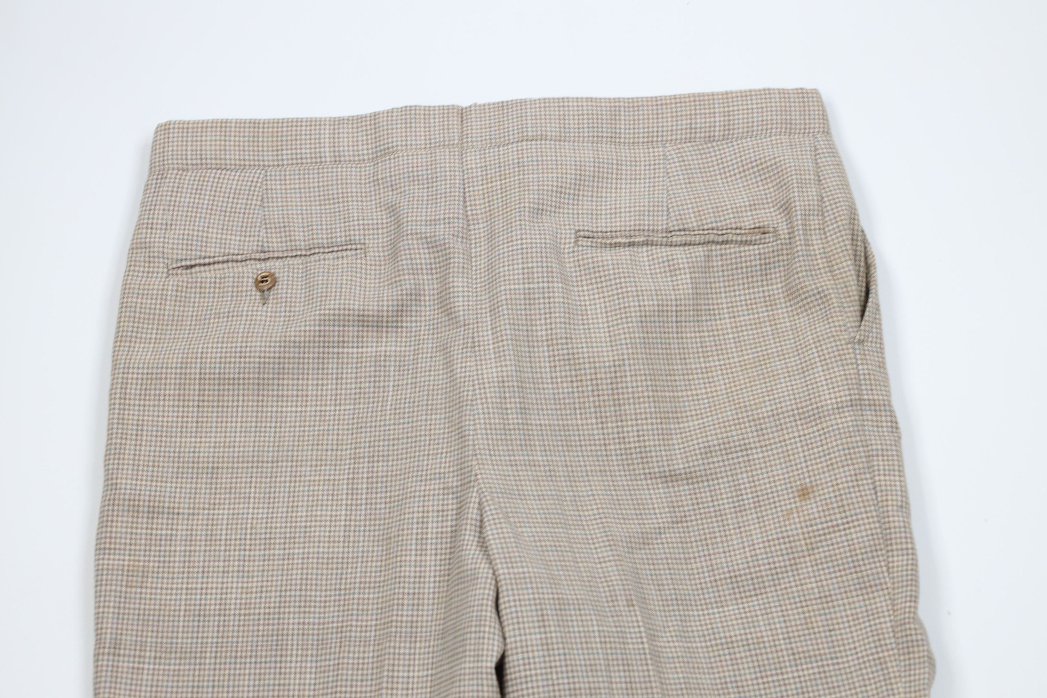 Vintage Vintage 70s Streetwear Wide Leg Bell Bottoms Pants Plaid USA Size US 36 / EU 52 - 11 Thumbnail
