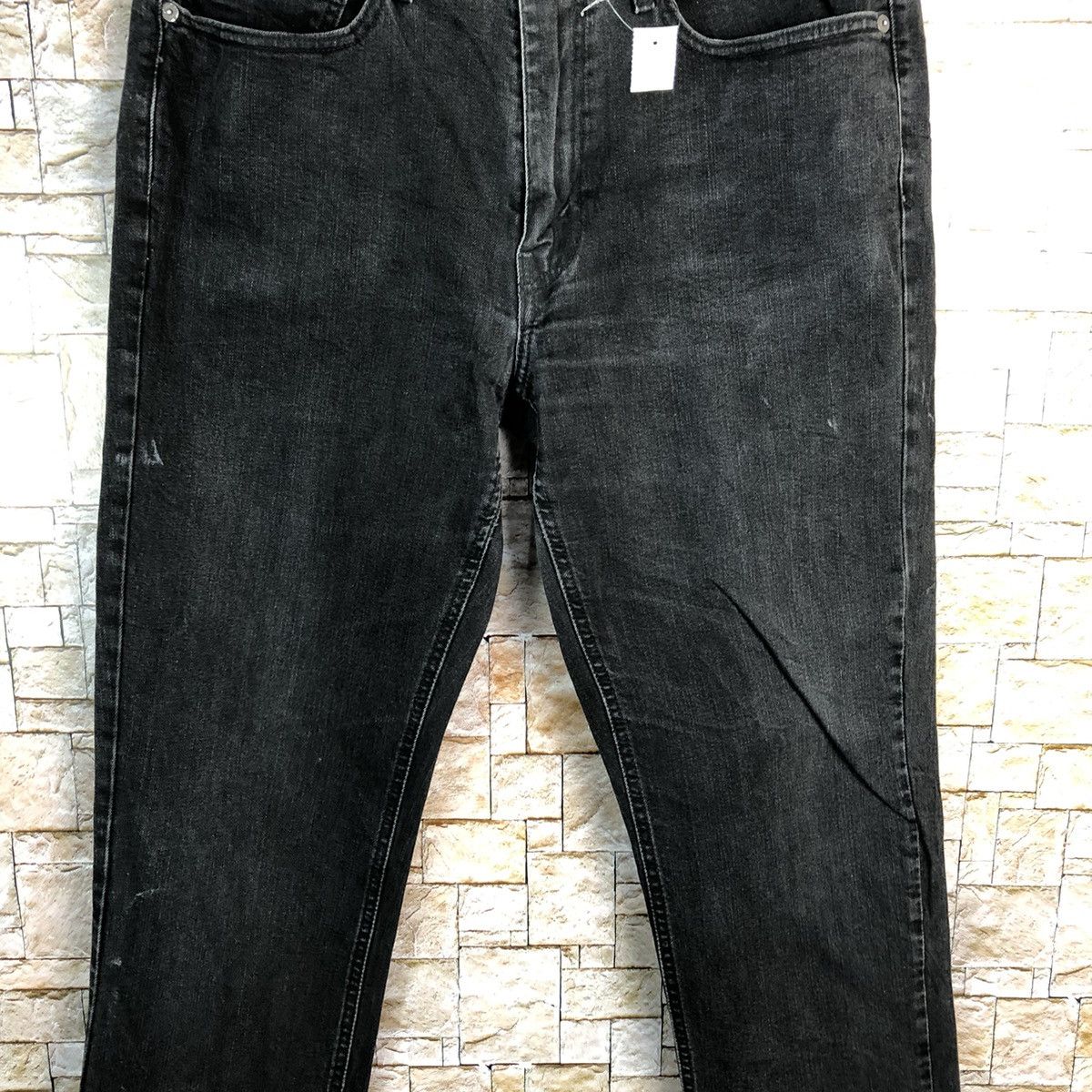 Levi's 541 Levis Black Denim jeans Pants #7567 Size US 33 - 6 Thumbnail