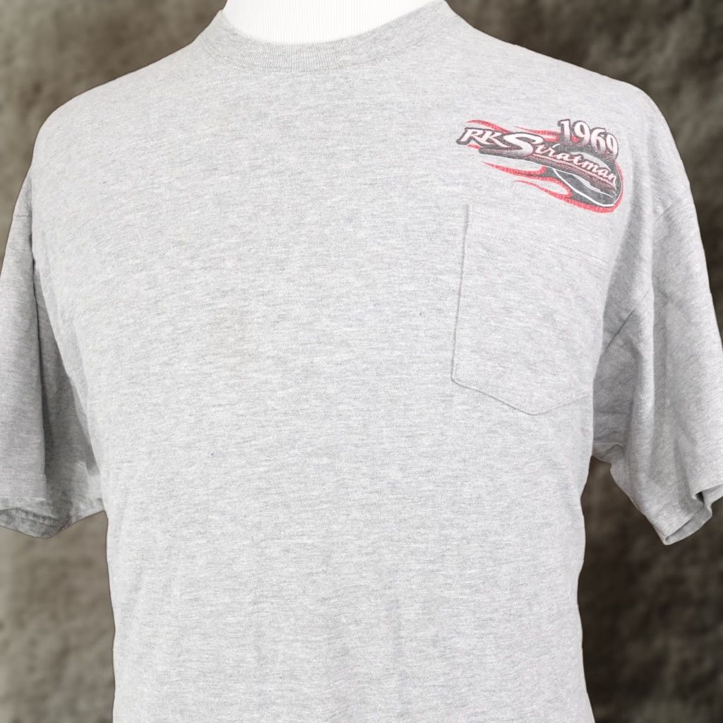 Harley Davidson VINTAGE Harley-Davidson Motorcycle RK Stratman 1969 T-Shirt Unisex Adults Size 2XL Gray Graphic Size US XXL / EU 58 / 5 - 1 Thumbnail