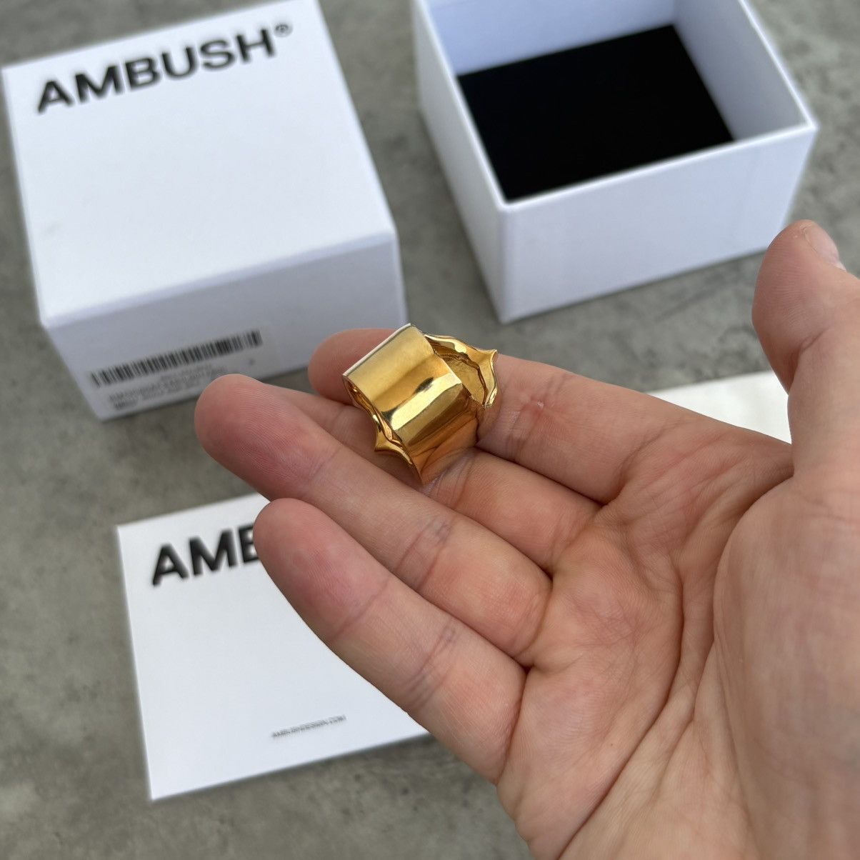 Ambush Design AMBUSHw Varsity Shield ring Made in Japan Silver 925 Size ONE SIZE - 6 Thumbnail
