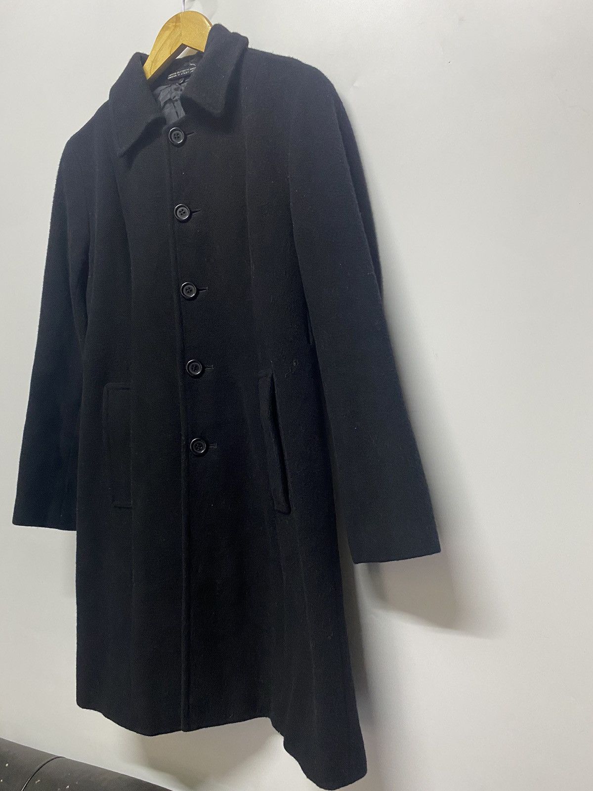 Designer × Japanese Brand × Yohji Yamamoto Yohji Yamamoto by INED Wool Coat Jacket Size L / US 10 / IT 46 - 3 Thumbnail