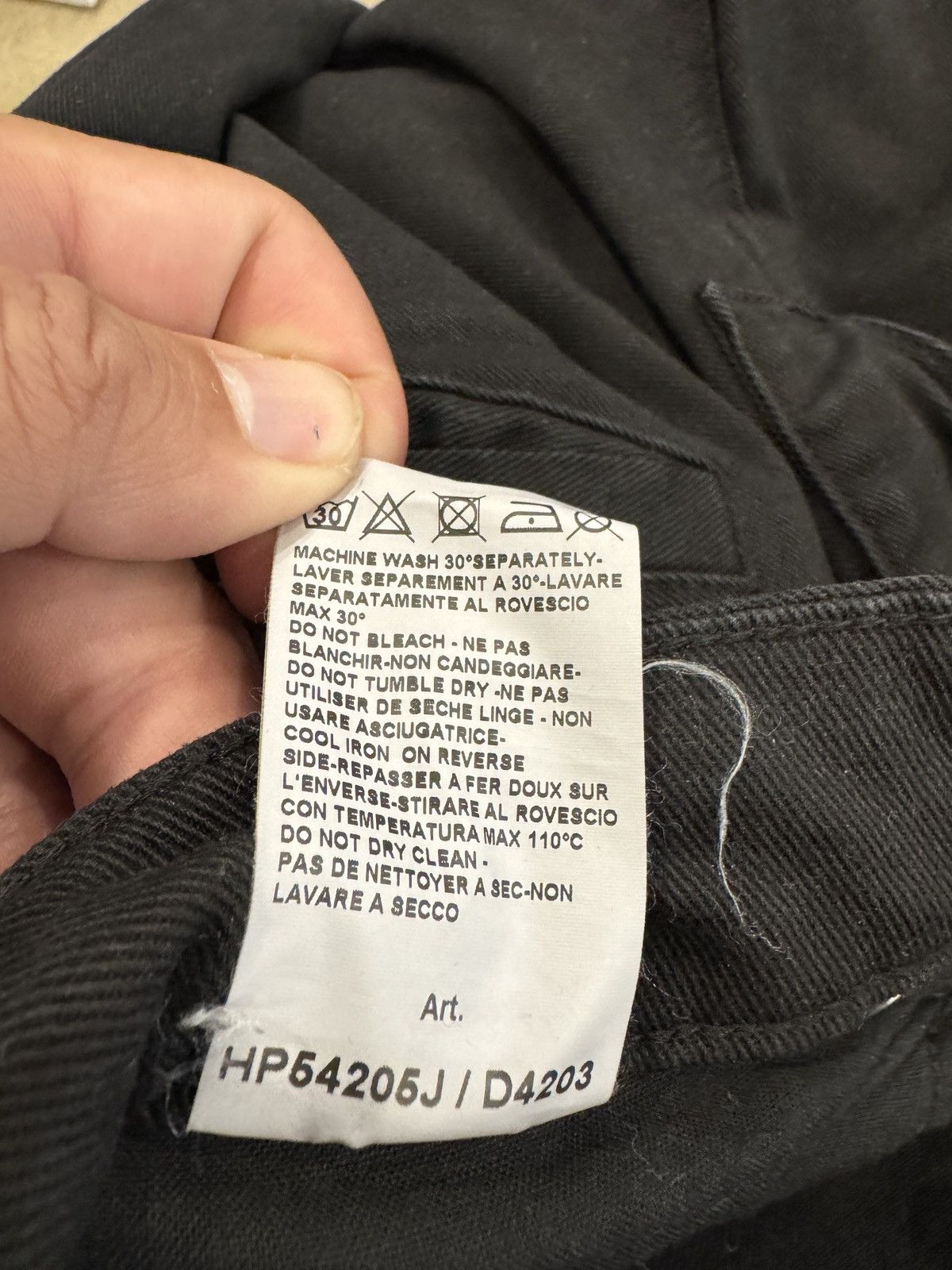 Pierre Balmain Pierre Balmain black jeans size 29 Size US 29 - 3 Thumbnail