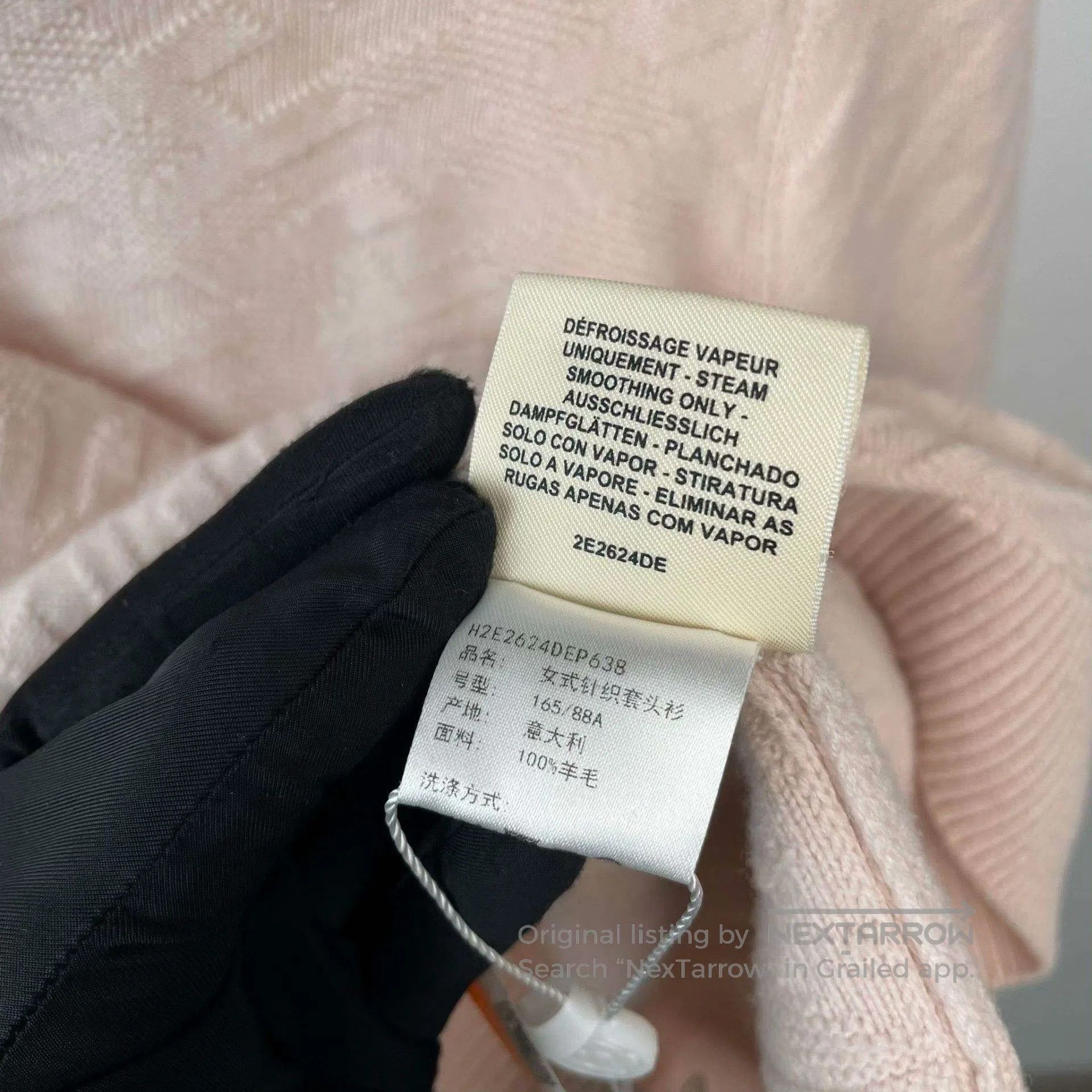Hermes Hermès Pink Knit Sweater Size 38. Size S / US 4 / IT 40 - 5 Thumbnail