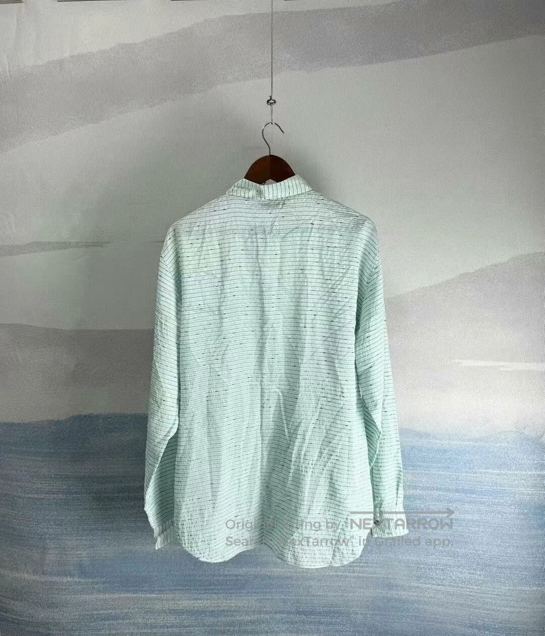 Dior dior mint green silk shirt with label. Size US L / EU 52-54 / 3 - 3 Thumbnail
