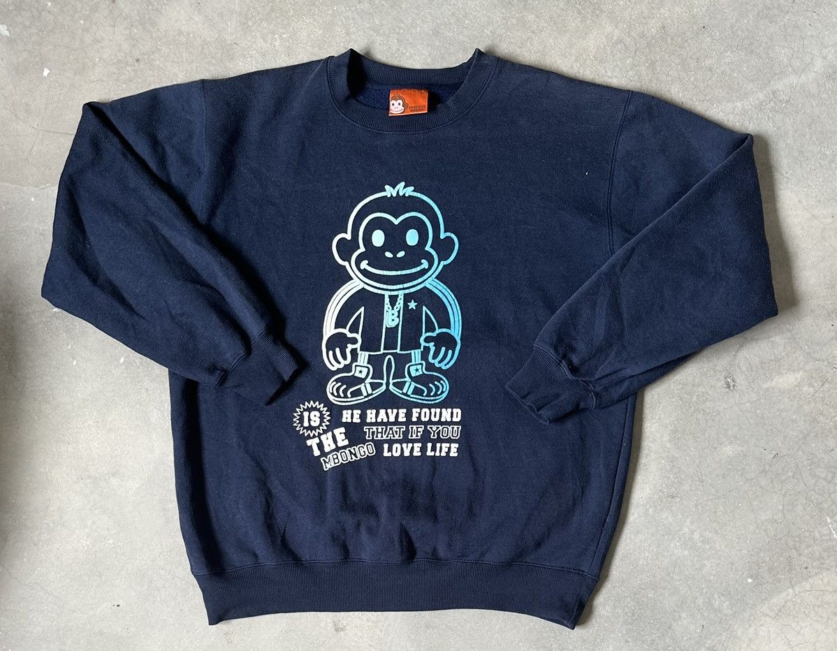 Japanese Brand DACK DIVE MBONGO APE HOODIE Size US L / EU 52-54 / 3 - 1 Thumbnail