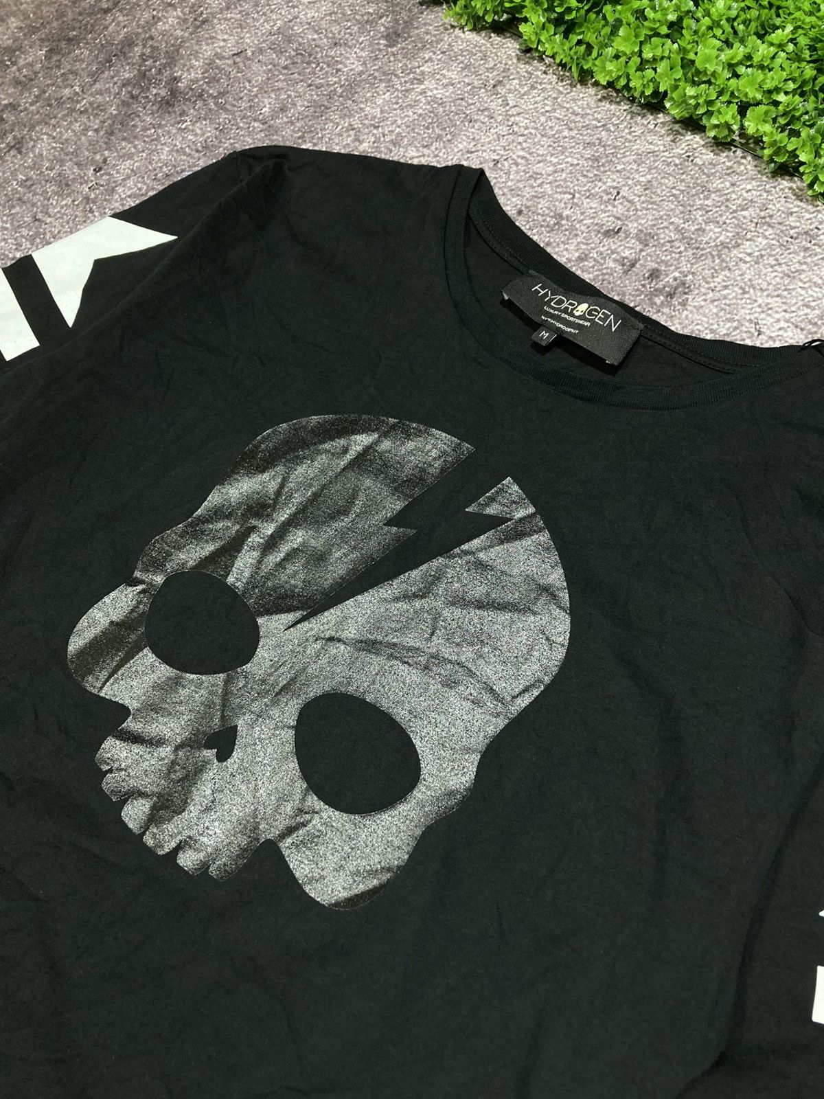 HYDROGEN Hydrogen Skull Tennis Longsleeve T Shirt Size US M / EU 48-50 / 2 - 2 Thumbnail