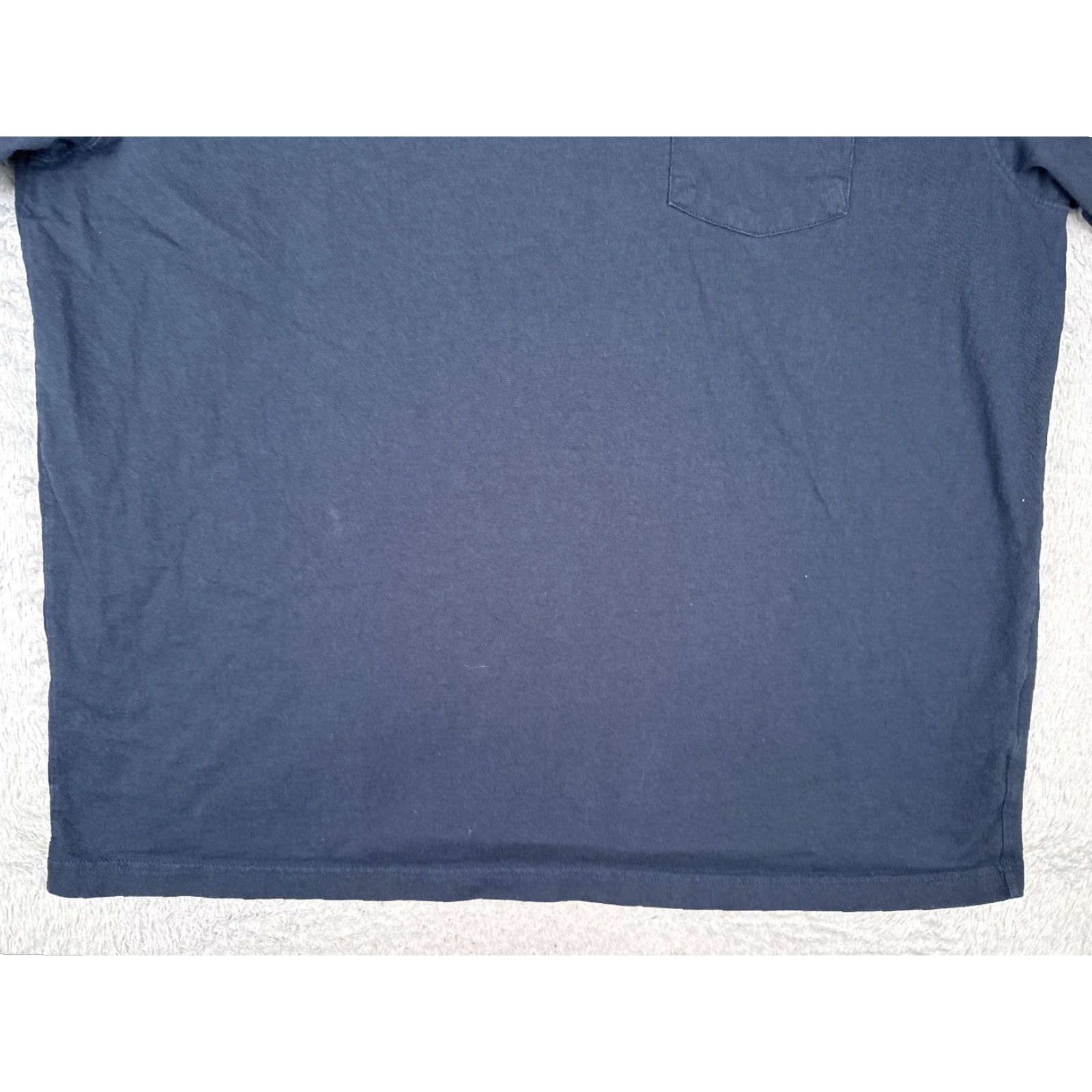 Carhartt Carhartt Shirt Mens 2XL Blue Crew Neck Pocket 100% Cotton Workwear T‑Shirt Adult 2XL Mens White Spots Size US XXL / EU 58 / 5 - 5 Thumbnail
