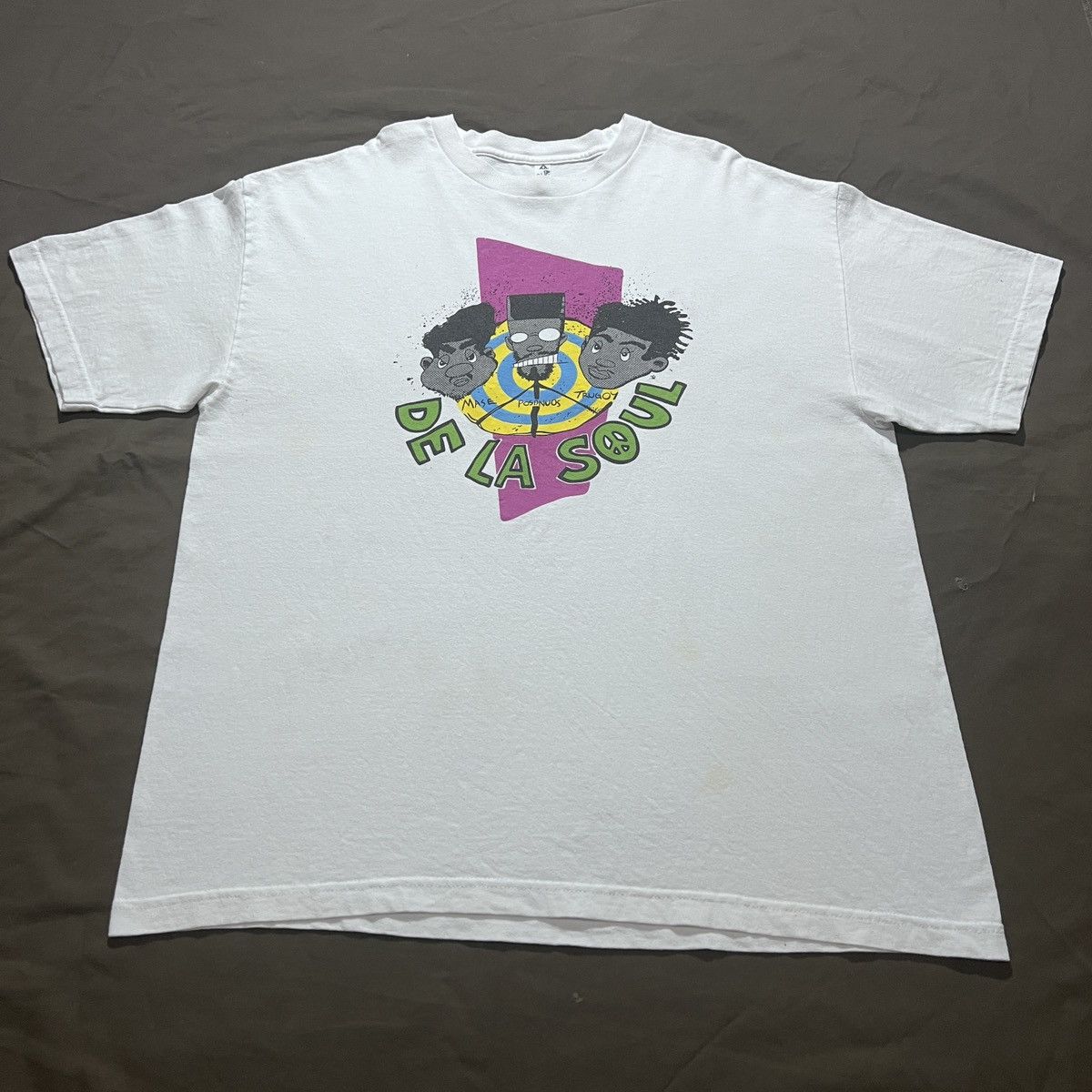 Rap Tees Vintage Y2K De La Soul Promo Tee XL Hip Hop Size US XL / EU 56 / 4 - 2 Thumbnail