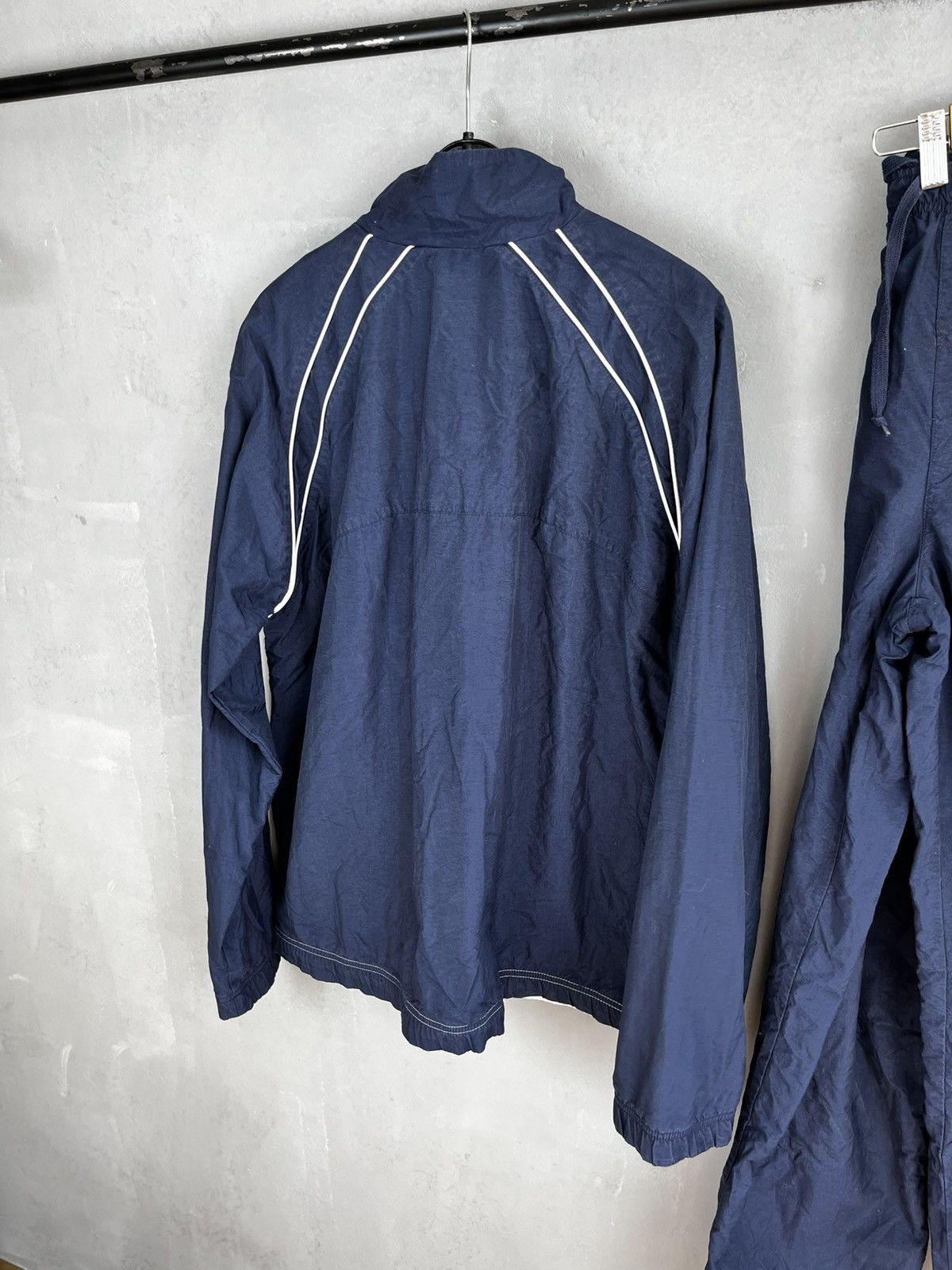 Nike Nike Vintage Tracksuit y2k Nylon Drill 320 Jacket + Vest Size US XL / EU 56 / 4 - 11 Thumbnail