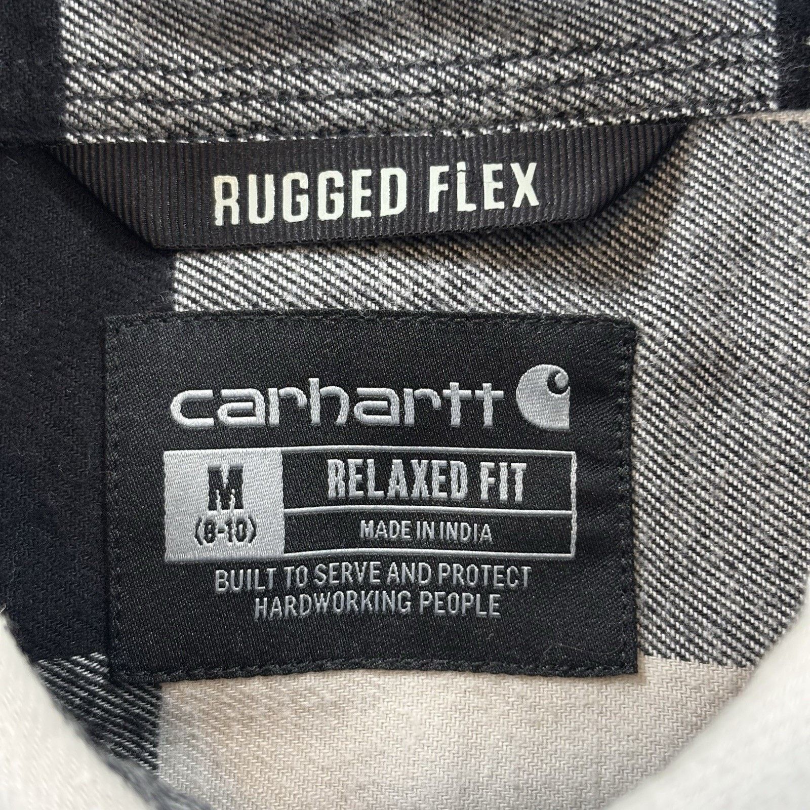 Carhartt Carhartt Rugged Flex Shirt Womens M Plaid 104974 Relaxed Fit Size M / US 6-8 / IT 42-44 - 5 Thumbnail