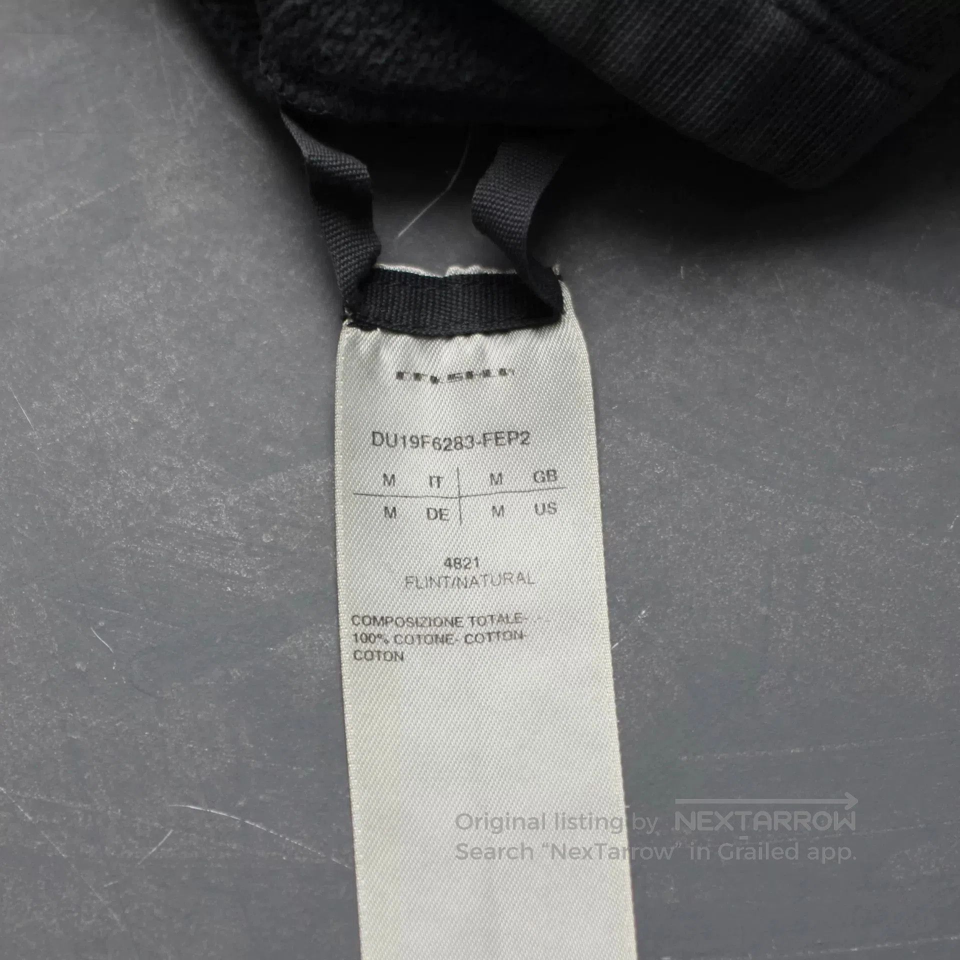Rick Owens rick owens butterfly print sweatshirt in gray. Size US M / EU 48-50 / 2 - 7 Thumbnail
