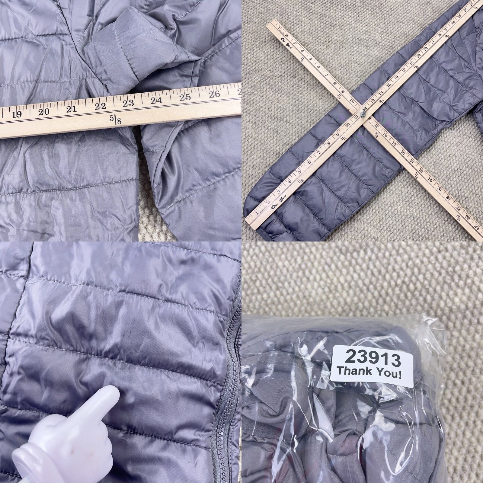 Vintage Jackson Hole Puffer Jacket Men XL Gray Lightweight Performance Hiking Adult Jacket Size US XL / EU 56 / 4 - 8 Thumbnail