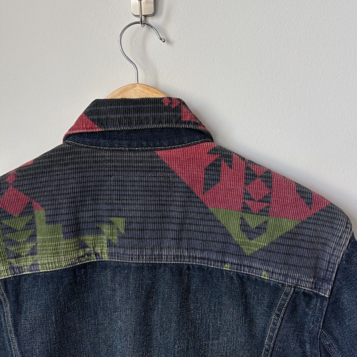 Ralph Lauren Denim & Supply Denim Trucker Jacket Southwestern Aztec Size US M / EU 48-50 / 2 - 11 Thumbnail